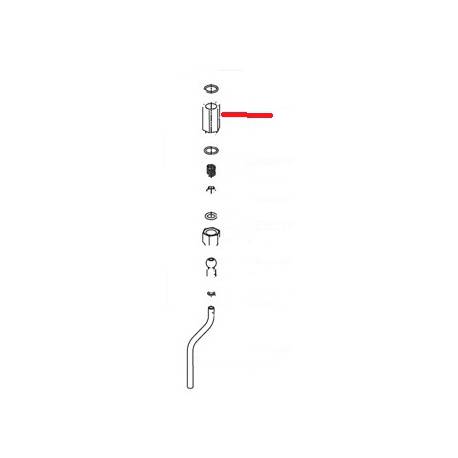 PROLONGATEUR EXAGONAL ORIGINE SAN REMO - FNAQ212
