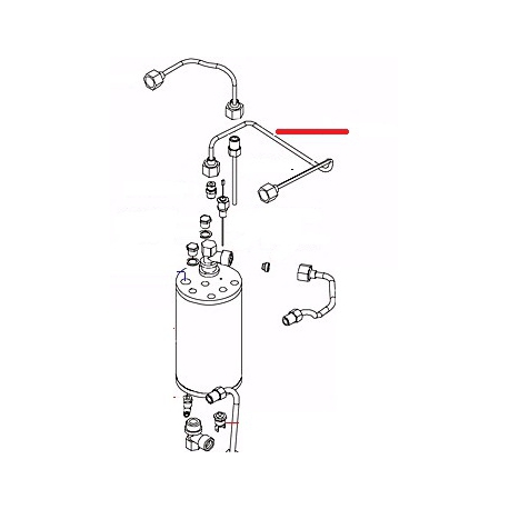 TUYAU ROBINET VAPEUR ORIGINE SAN REMO - FNAQ318