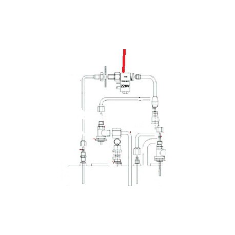 TUBE CHAUDIERE A EV ORIGINE FUTURMAT - NXQ758