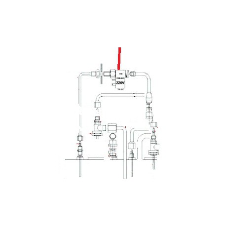 TUBE CHAUDIERE A EV ORIGINE FUTURMAT - NXQ758