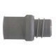 FLEXIBLE PIPE NOZZLE 52MM Ã˜19/19MM - TIQ2036
