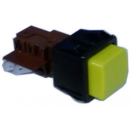 INTERRUPTOR SELECTORES CUADRADA AMARILLO 2P - TIQ61592