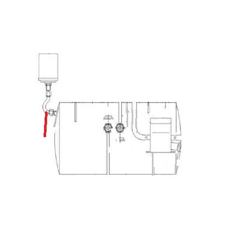 TUBE PRESSOSTAT BRAVO ORIGINE FUTURMAT - NXQ772