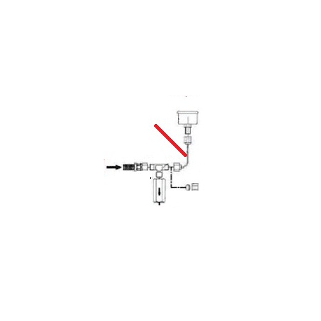 PRESSURE GAUGE PIPE - NXQ774