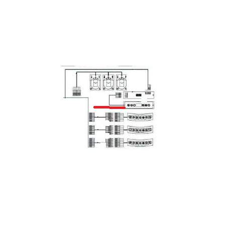 MEMBRANE CLAVIER DISPLAY BRAVO ORIGINE FUTURMAT - NXQ790