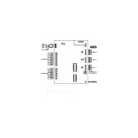 BOARD VON CONTROL BRAVO P.C.B HERKUNFT - NXQ794