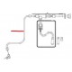 BOILER PIPE FOR TAP VAP. COMPACT ORIGIN FUTURMAT; - NXQ705