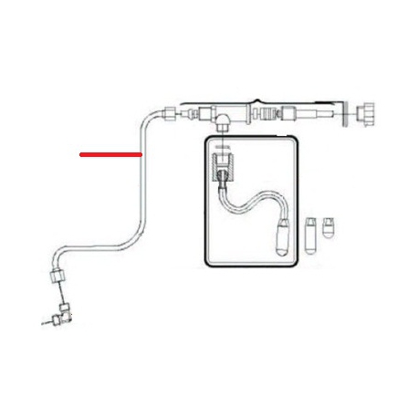 BOILER PIPE FOR TAP VAP; - NXQ706