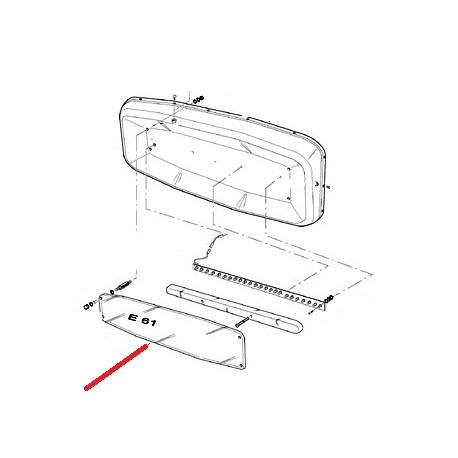 CRISTALL 2GR E61 ORIGINE CIMBALI - SQ7575