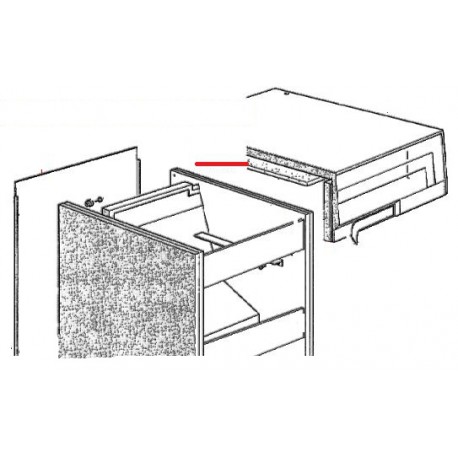 PANNEAU ISOLANT DESSUS GP20 ORIGINE SCODIF - FPQ663