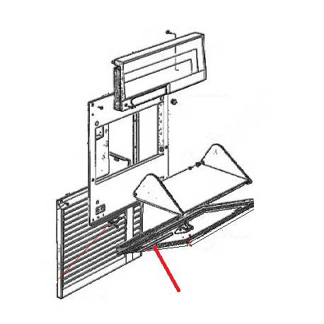 AXE PORTE GP75 ORIGINE SCODIF - FPQ674