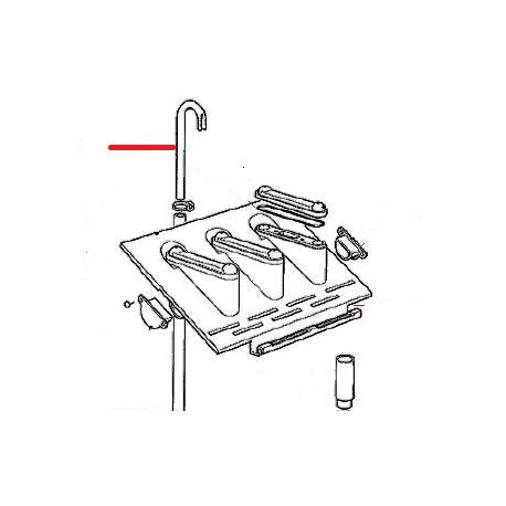 TUBE CUIVRE ENTREE EAU ORIGINE SCODIF - JO6528