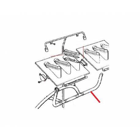 TUBO BOMBA/PLACA ACM125/175 - FPQ757