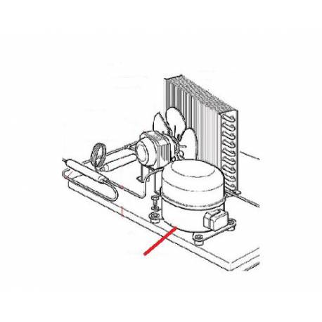 COMPRESSEUR R134A AC46/GP30 ORIGINE SCODIF - FPQ763