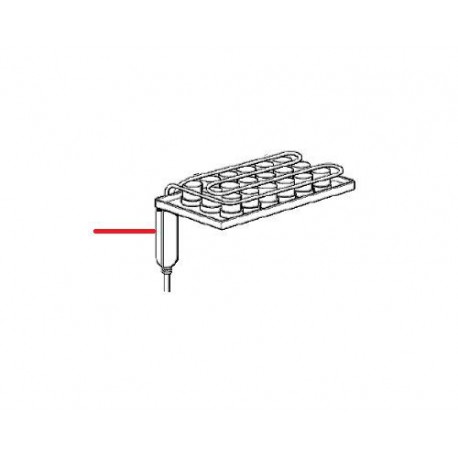 LINE ASPI+BOUTEILLE R134A B40 GENUINE SCODIF