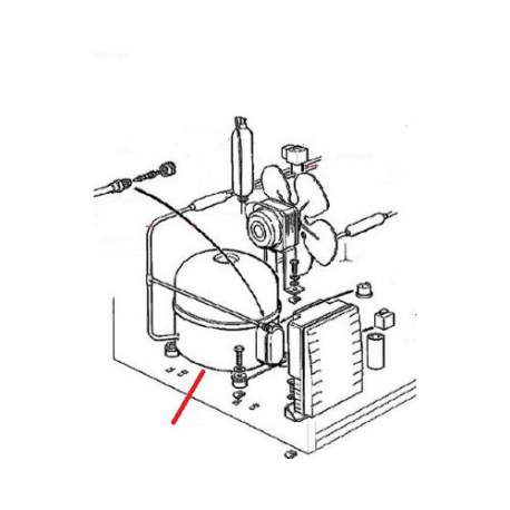 COMPRESSORE CAJ4461Y R134A B65 - FPQ729