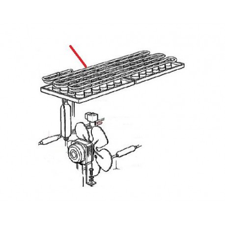 EVAPORATOR LARGE B65 R404 GENUINE SCODIF