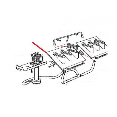 PLAQUE PULVERISA.DOUBLE B65 ORIGINE SCODIF - FPQ735