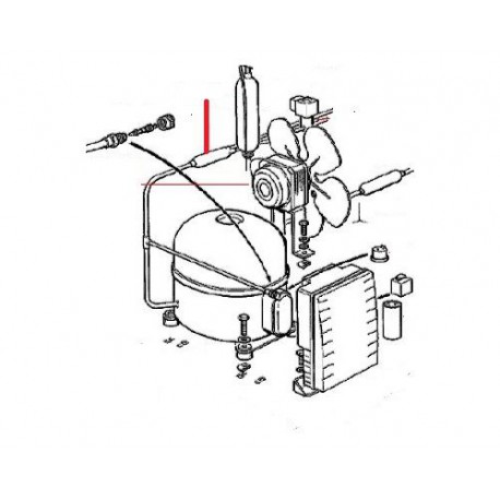 CONDENSATEUR A AIR B90 ORIGINE SCODIF - FPQ731