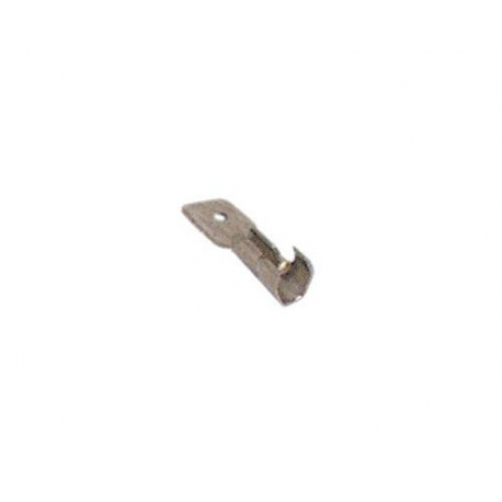 LOT VON 100 THIMBLES MALES 1-2.5MM 6.3X0.8MM