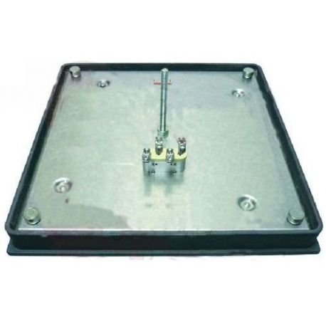 PLAQUE ELECTRIQUE 400X400MM 5000W 400V - TIQ10680