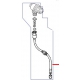TUBE VAPEUR COMPLET INOX PERLA ORIGINE ASTORIA - NFQ70218865