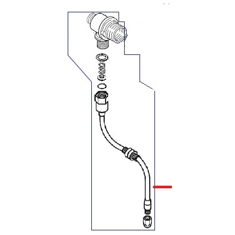 TUBO VAPOR COMPLETO INOXIDABLE PERLA - NFQ70218865