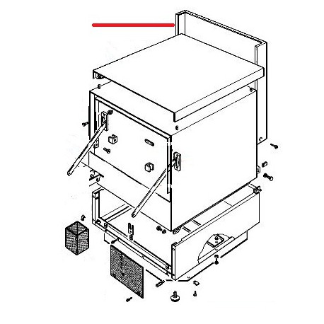 DEFENSA POSTERIOR LT200 A - ENQ819