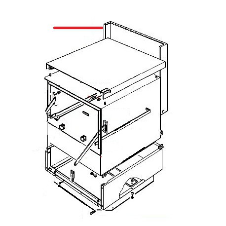 DEFENSE POSTERIEUR LT365-LS385 ORIGINE RANCILIO - ENQ955