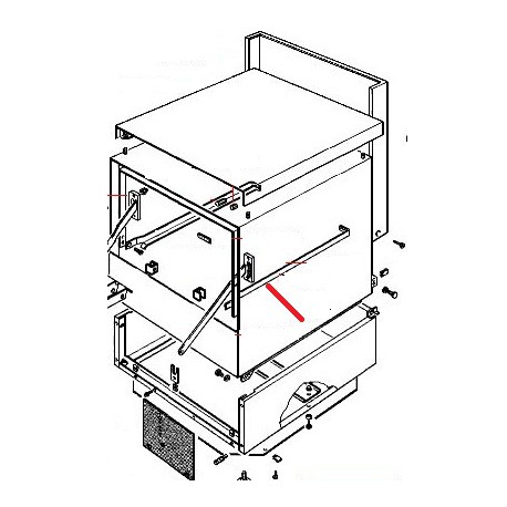 GUIDE DROIT LT185 ORIGINE RANCILIO - ENQ959