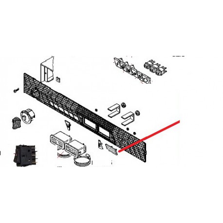 PLAQUETTE LT320 ORIGINE RANCILIO - ENQ906