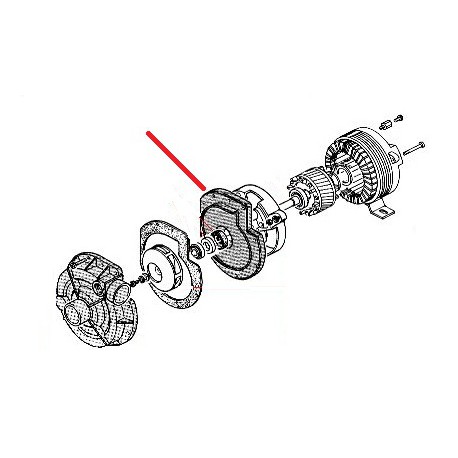 FLANGE PUMP LT-LS GENUINE RANCILIO