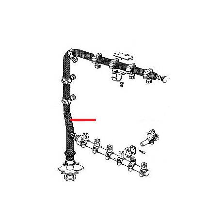 TUBO DI LAVAGGIO COMPLETO LS44/N  - ENQ255