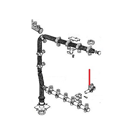 BRACCIO DOPPIO GETTO LS44 COMPLETO - ENQ263