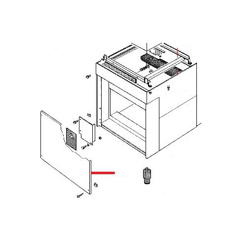 PANNELLO INFERIORE LS1105 - ENQ355