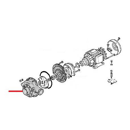 COUVERCLE POMPE 705-805-1105 ORIGINE RANCILIO - ENQ475