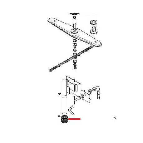 RACCORD TUBE LS1105 ORIGINE RANCILIO - ENQ312