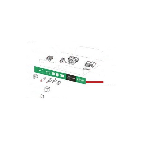 PANNEAU ADHESIF LTB50 ORIGINE RANCILIO - ENQ437