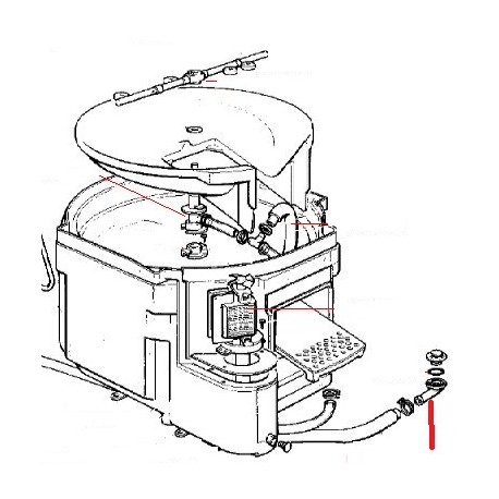 COUDE VIDANGE ORIGINE - JQ6532