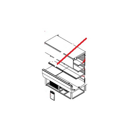 ETAGERE ETROITE - 300MM - - SKQ6501