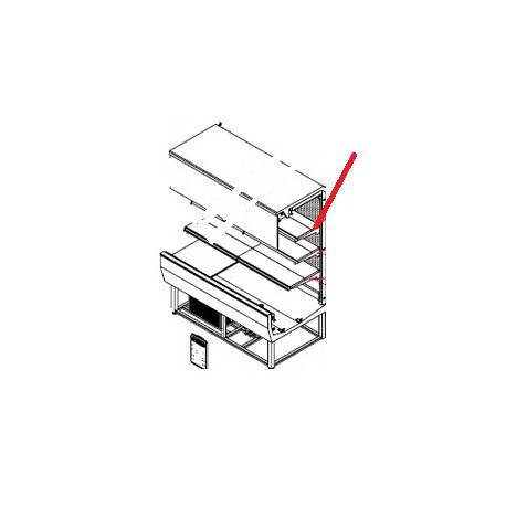 ESTANTE LARGA - 400MM - MARAO (1.5M) - SKQ6516