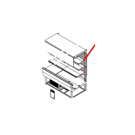 ETAGERE ETROITE - 300MM - - SKQ6517