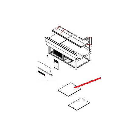 SHELF LARGE - 400MM - GENUINE FRILIXA