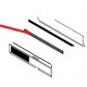 ALUMINUM FOR INSERTION PARE-CHOCS ANTI-CADDY (0.6M)