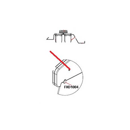 SUPPORT FIXATION NEON ORIGINE FRILIXA - SKQ6682