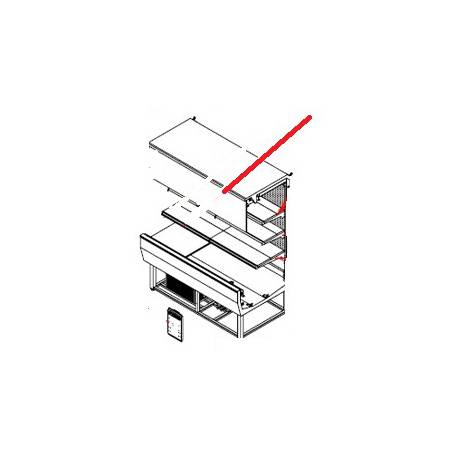 QUADRATO SCAFFALE 400MM MARAO (1.5M) - SKQ6626