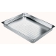 VASCA GASTRO INOSSIDABILE 2/1 H 100MM PERFORATO TOP LINE - EVD6095