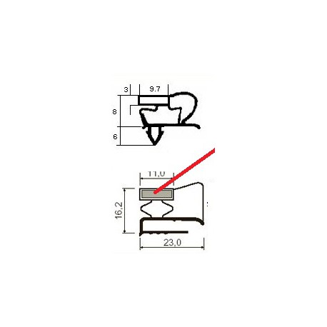CADRE 450X580MM HORS TOUT - TIQ10758