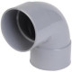 FITTING ELBOW 90ø F/F PVC Ø40MM GREY