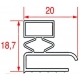 JOINT ARMOIRE 614X590MM - TIQ10771